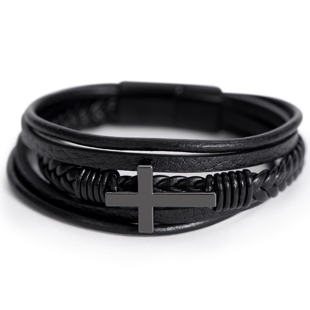 'Vom ersten Moment' Armband mit Kreuz