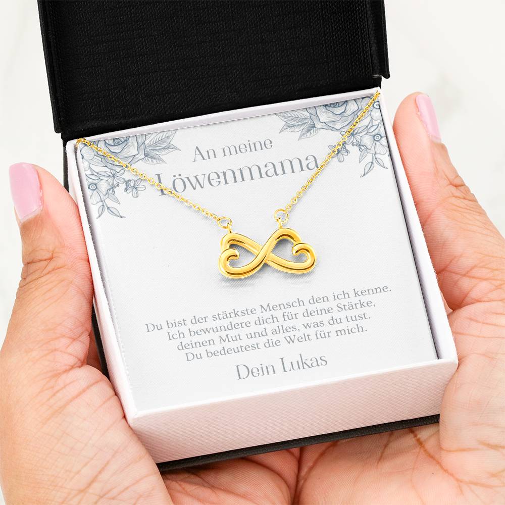 Schmuck für Mama – filigrane Kette mit Anhänger und emotionaler Grußkarte