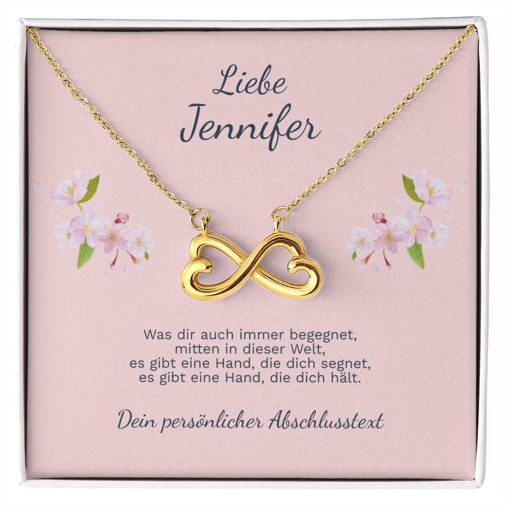 Persönliche Geschenke zur Konfirmation für Mädchen – Schmuckset mit individueller Karte