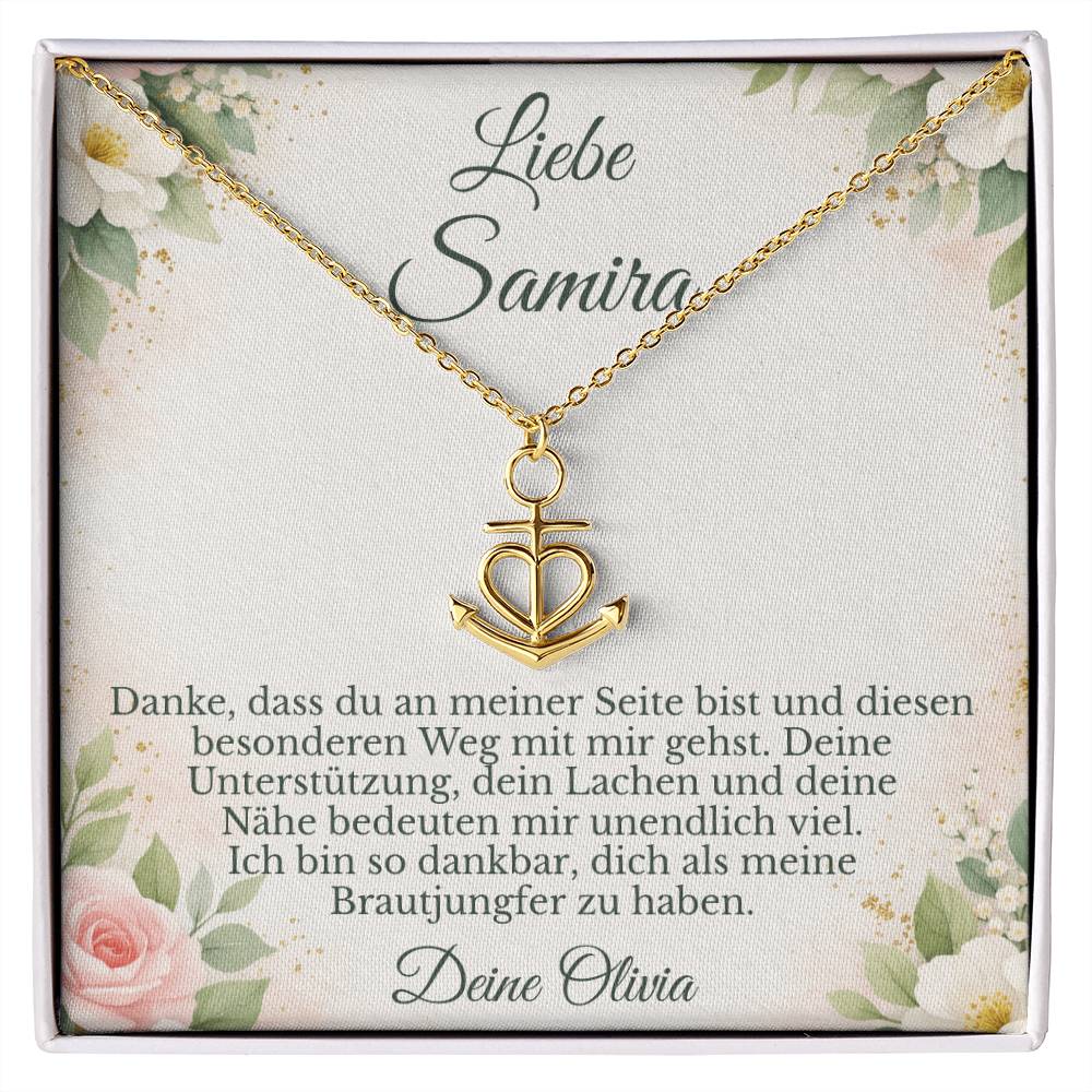brautjungfern geschenk idee schmuck