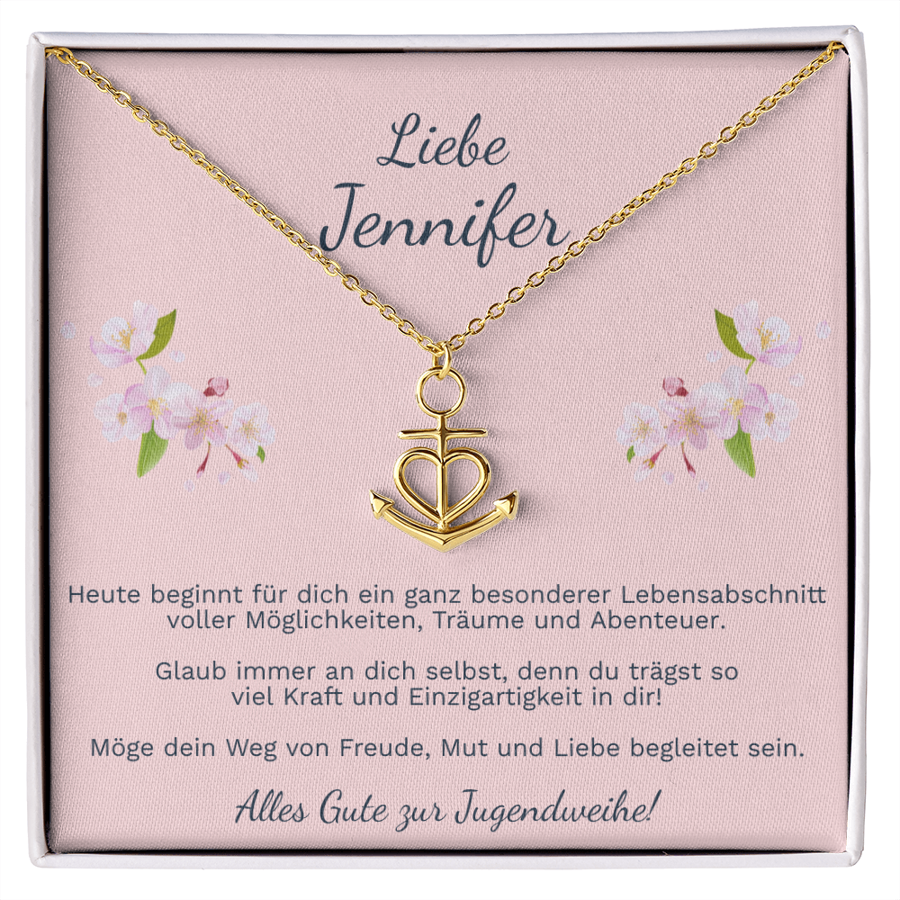 kette zur jugendweihe Mädchen