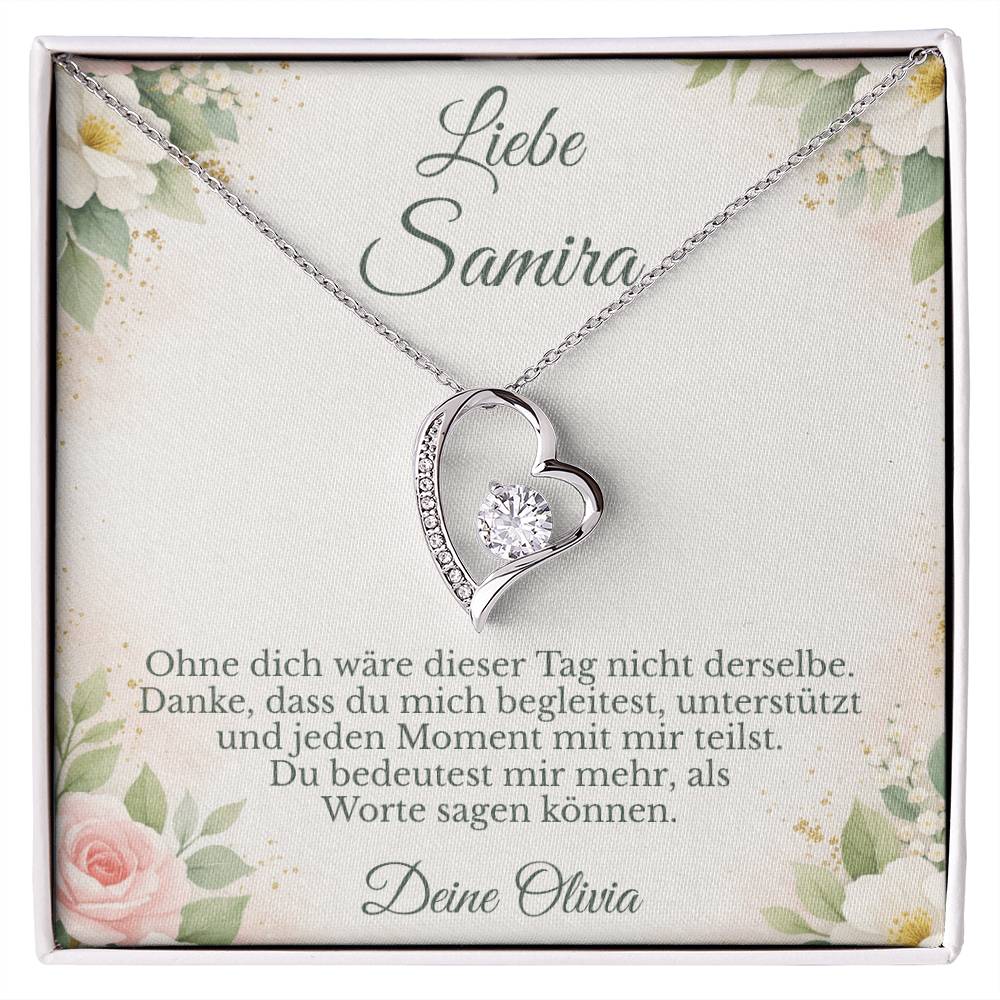 liebevolles brautjungfer geschenk