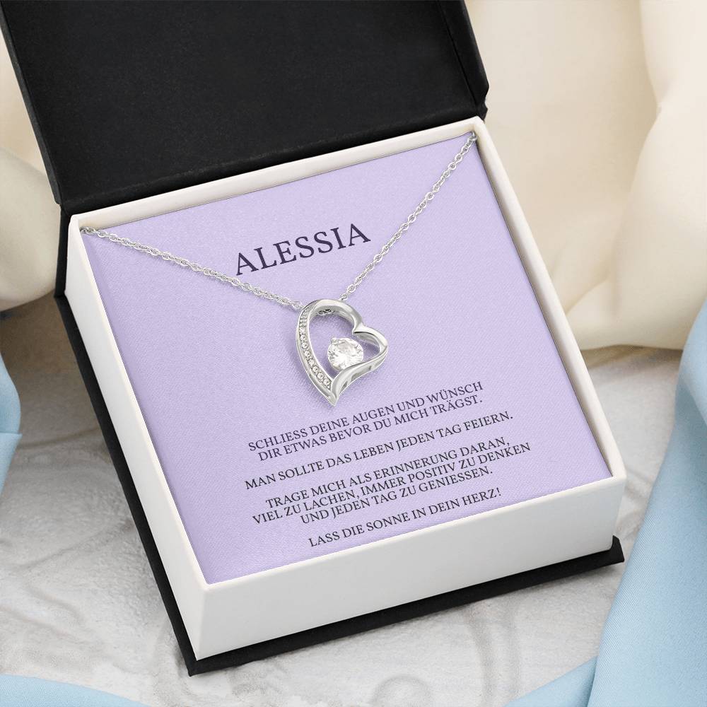 Positive Geschenkidee – Schmuck mit Affirmationskarte für jeden Anlass