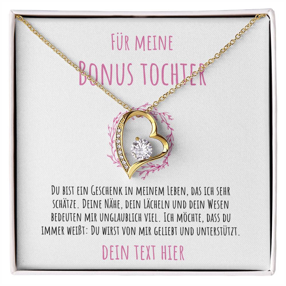 Geschenkidee für Bonus-Tochter mit Bedeutung