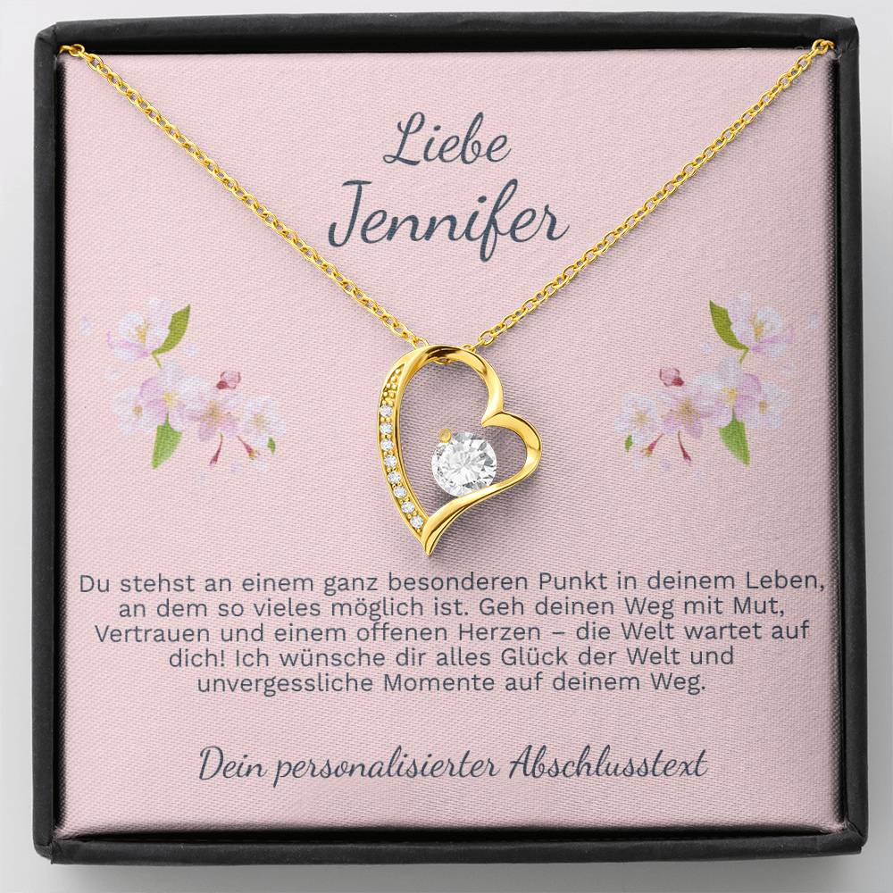 schmuck jugendweihe Mädchen – elegante Halskette mit Anhänger