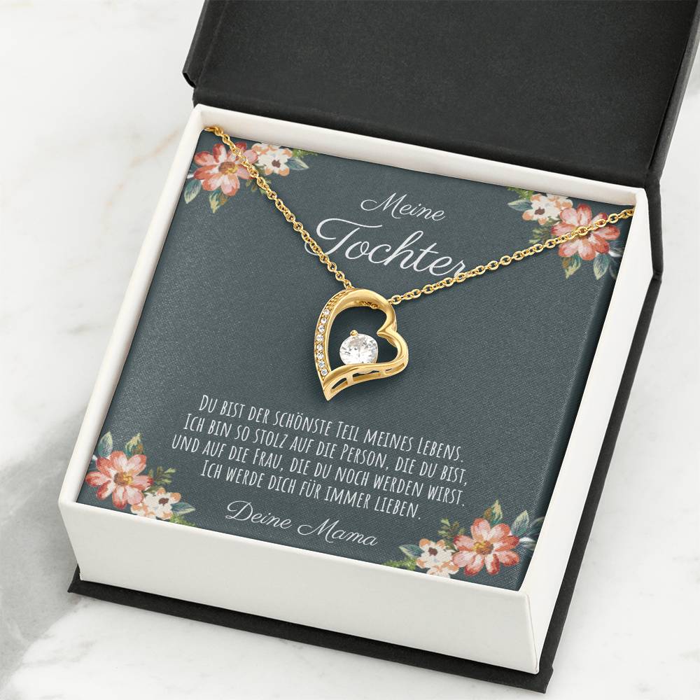 Geschenkidee von Mama oder Papa für Tochter mit Halskette
