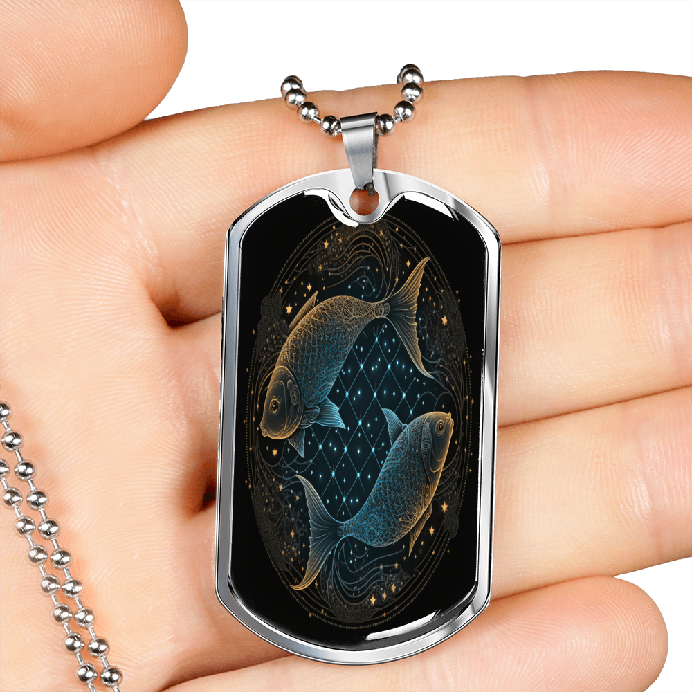 'Fische' Dog Tag