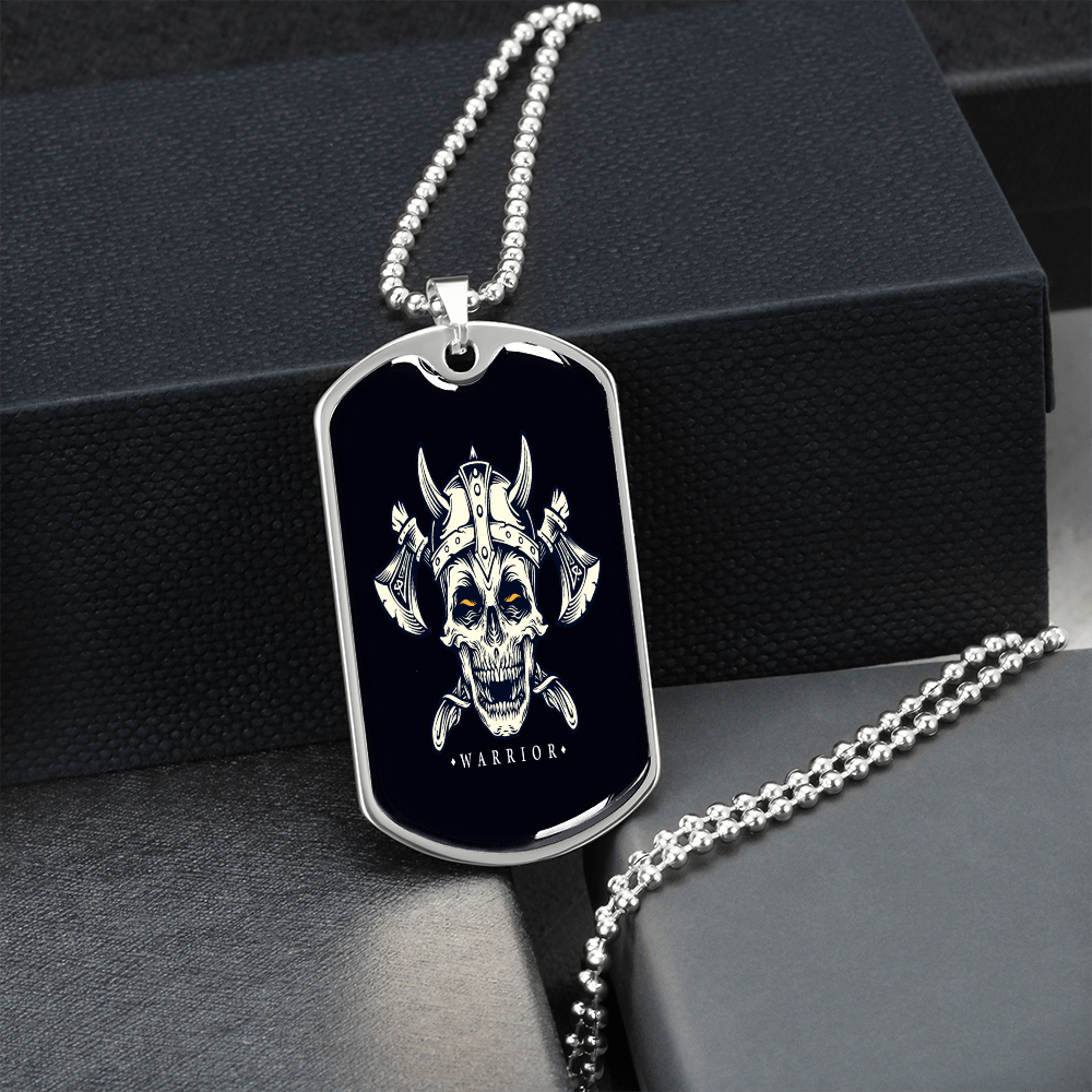 totenkopf kette herren