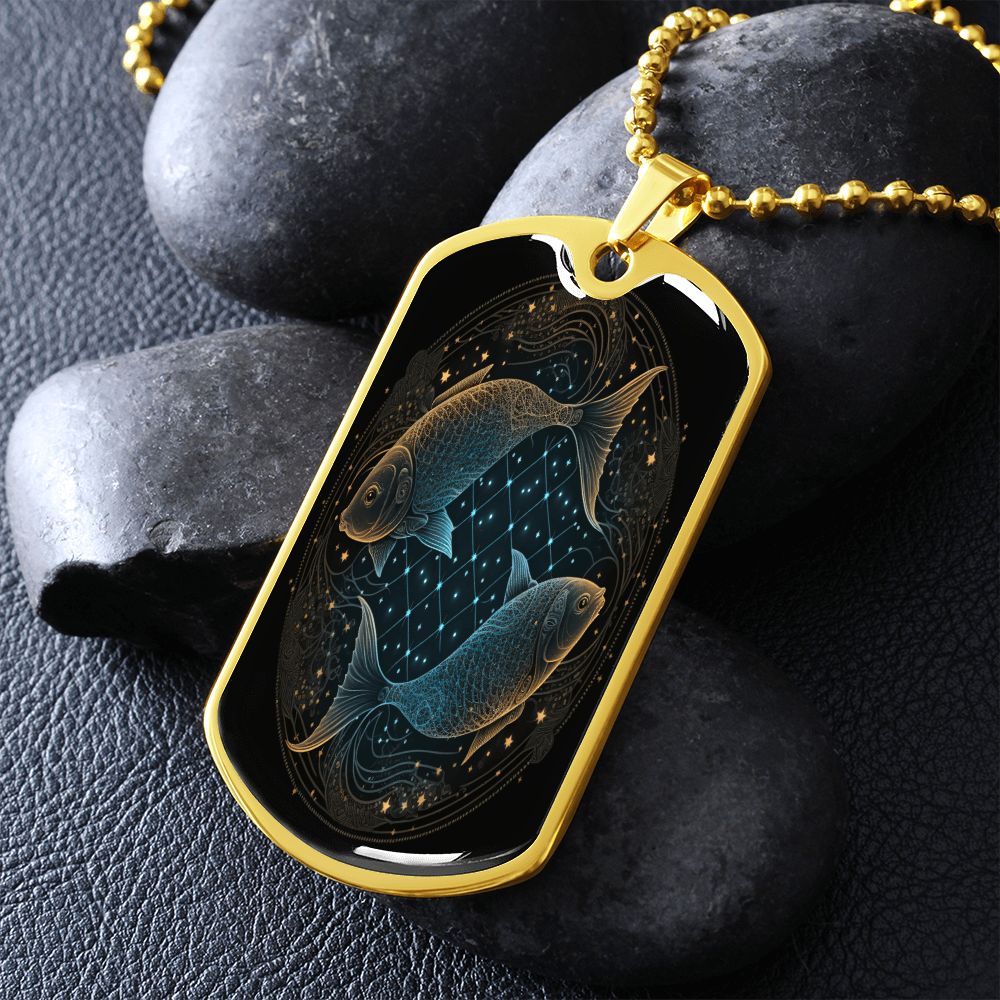 'Fische' Dog Tag