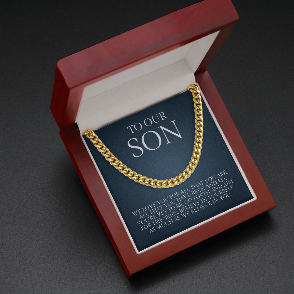 'We love you for all that' Cuban Link