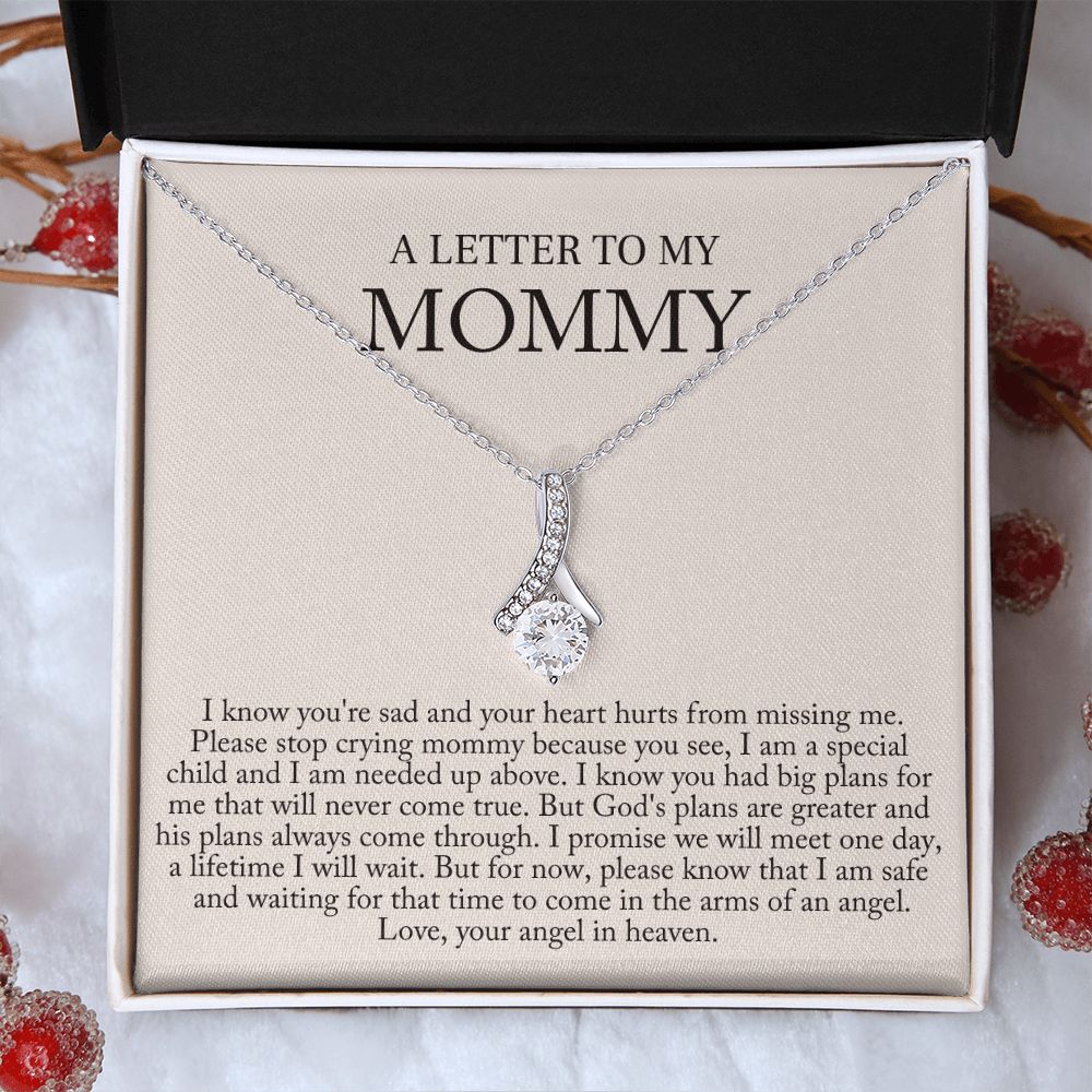 'A letter to my mommy' Allure Halskette