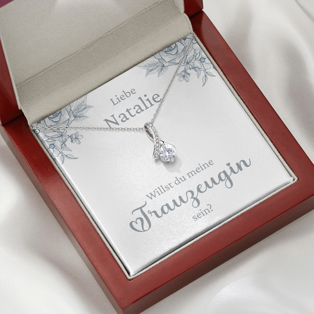 schmuck mit botschaft trauzeugin 